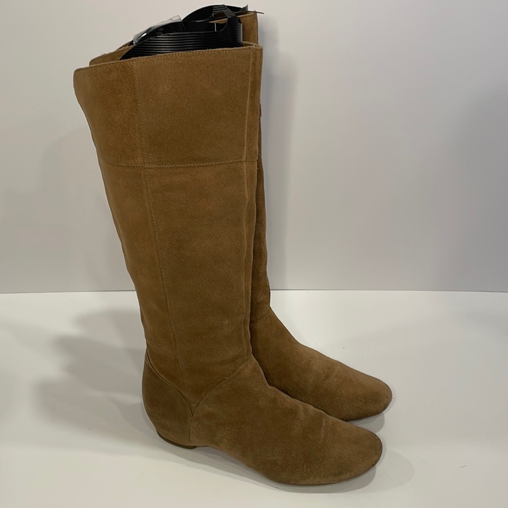 KENNETH COLE REACTION Tall Suede Boots Womens size 7.5 M